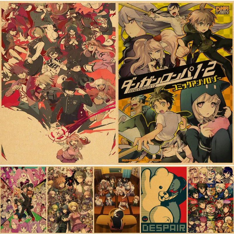 Danganronpa Wall posters plakaty poster vintage paper decor anime house bedroom obraz schilderij affiche murale islam pictures
Danganronpa Wall posters plakaty poster vintage paper decor anime house bedroom obraz schilderij affiche murale islam pictures