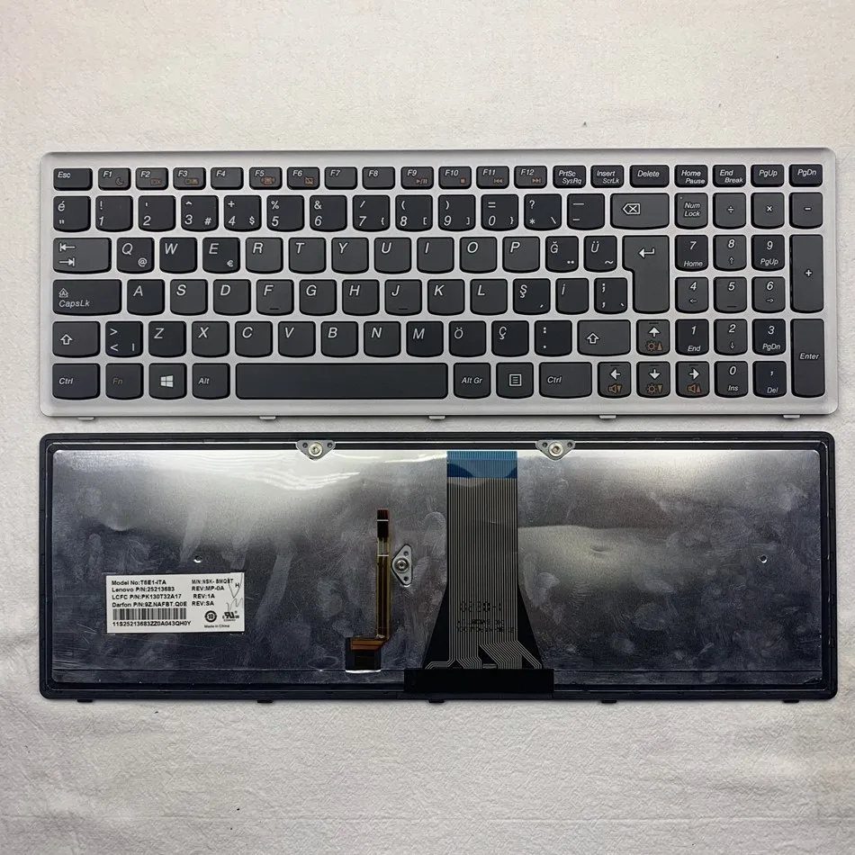 Турецкая Клавиатура для ноутбука Lenovo IdeaPad FLEX 1515D G500C G500H G500S G505S S500 S500C S500T TR
Турецкая Клавиатура для ноутбука Lenovo IdeaPad FLEX 1515D G500C G500H G500S G505S S500 S500C S500T TR