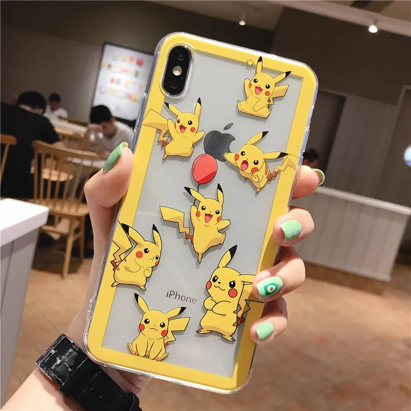 Hot Kawaii Pokemon Pikachu Phone Case for IPhone 11 12 Pro MAX 7 Plus XS XR XS Max 13 Pro 7 8 6S Silicone Phone Case Christmas
Hot Kawaii Pokemon Pikachu Phone Case for IPhone 11 12 Pro MAX 7 Plus XS XR XS Max 13 Pro 7 8 6S Silicone Phone Case Christmas