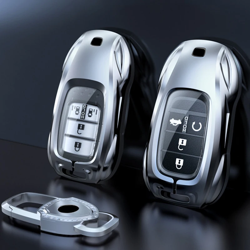 New Zinc Alloy Car Remote Key Case Cover Shell Fashion Shape Design for Honda Civic HRV CRV XRV CR-V Odyssey Pilot Fit Accord
New Zinc Alloy Car Remote Key Case Cover Shell Fashion Shape Design for Honda Civic HRV CRV XRV CR-V Odyssey Pilot Fit Accord