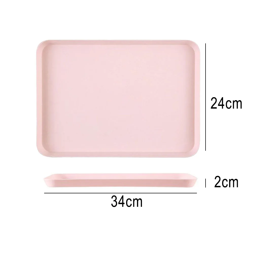 Rectangular Plastic Serving Tray Home Tea Fruit Dessert Tray Anti Slip Scratch Resistant Food Tray Kitchen Tray Organizer
Rectangular Plastic Serving Tray Home Tea Fruit Dessert Tray Anti Slip Scratch Resistant Food Tray Kitchen Tray Organizer