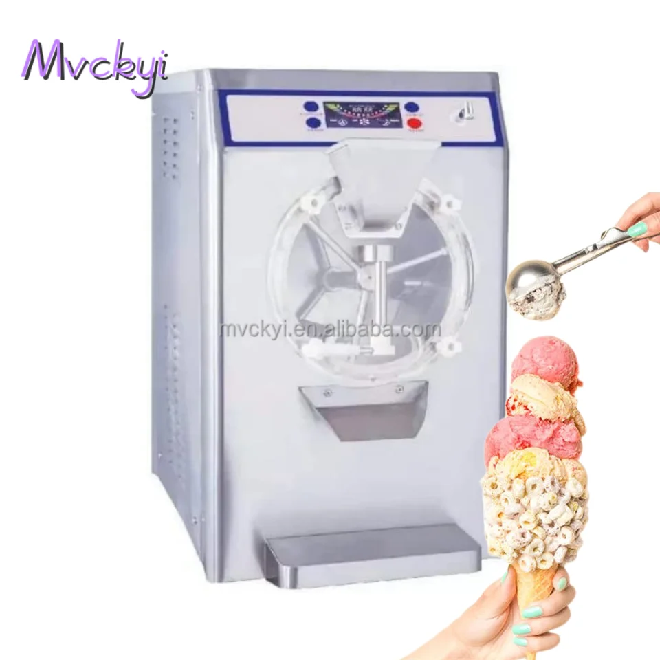 Mvckyi Cylinder Gelato Machine Full Stainless Steel Hard Ice Cream Machine Batch Freezer 
Mvckyi Cylinder Gelato Machine Full Stainless Steel Hard Ice Cream Machine Batch Freezer