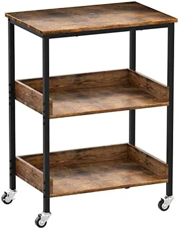 Microwave Cart, 3 Tier Rolling Kitchen Utility Cart on Wheels Coffee Cart, Microwave Kitchen Islands Cart with Storage, for Livi
Microwave Cart, 3 Tier Rolling Kitchen Utility Cart on Wheels Coffee Cart, Microwave Kitchen Islands Cart with Storage, for Livi