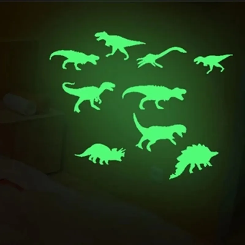 3D Creative PVC Luminous Lovely Dinosaurs Wall Stickers Glow In Dark Kid Room Decor 1Bag Wall Sticker For Children's Room
3D Creative PVC Luminous Lovely Dinosaurs Wall Stickers Glow In Dark Kid Room Decor 1Bag Wall Sticker For Children's Room