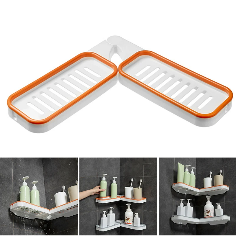 Bathroom Rack Punch-free 180 ° Rotating Storage Rack Corner Stand Wall Mount Foldable Bathroom Storage Rack Faucet Drain Rack
Bathroom Rack Punch-free 180 ° Rotating Storage Rack Corner Stand Wall Mount Foldable Bathroom Storage Rack Faucet Drain Rack