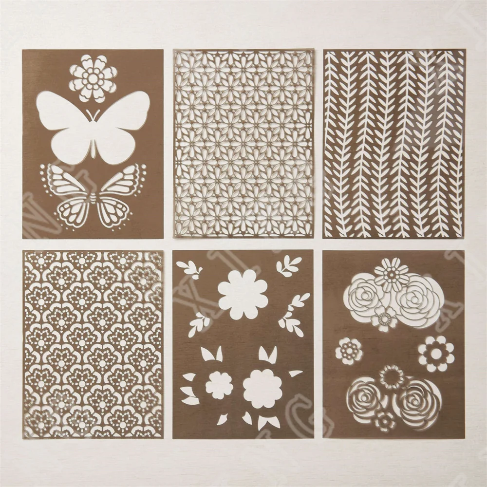 Spring New Butterflies Flower Leaf Wicker Layering Stencils Painting Diy Scrapbook Coloring Embossing Paper Card Craft Template
Spring New Butterflies Flower Leaf Wicker Layering Stencils Painting Diy Scrapbook Coloring Embossing Paper Card Craft Template