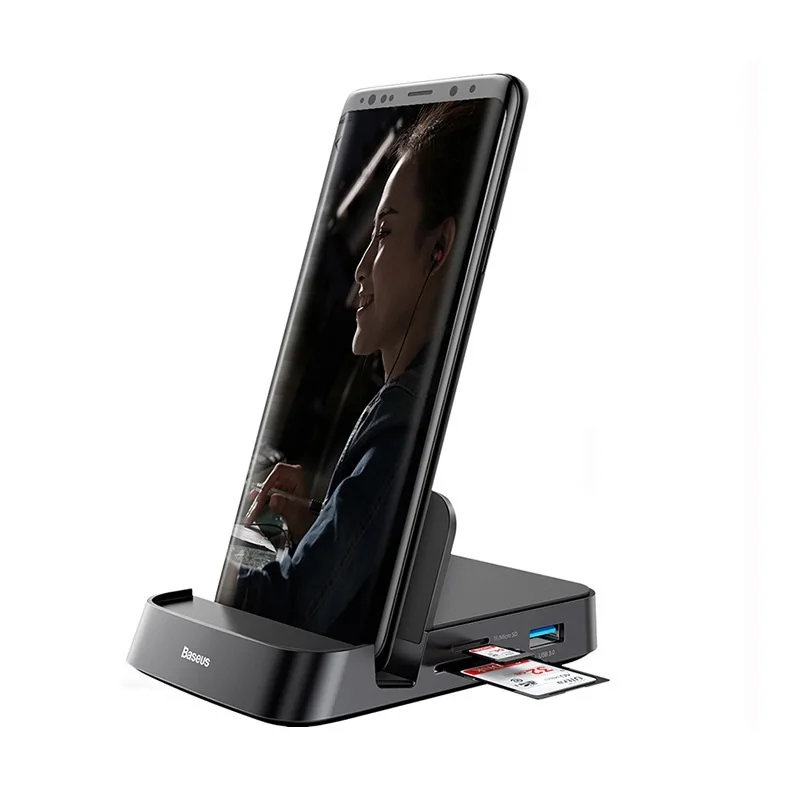 Baseus USB C HUB Dex Station to USB 3.0 HDMI-compatible USB HUB for Samsung S20 Note 20 Huawei P40 Mate 30 Type C Dock Station
Baseus USB C HUB Dex Station to USB 3.0 HDMI-compatible USB HUB for Samsung S20 Note 20 Huawei P40 Mate 30 Type C Dock Station