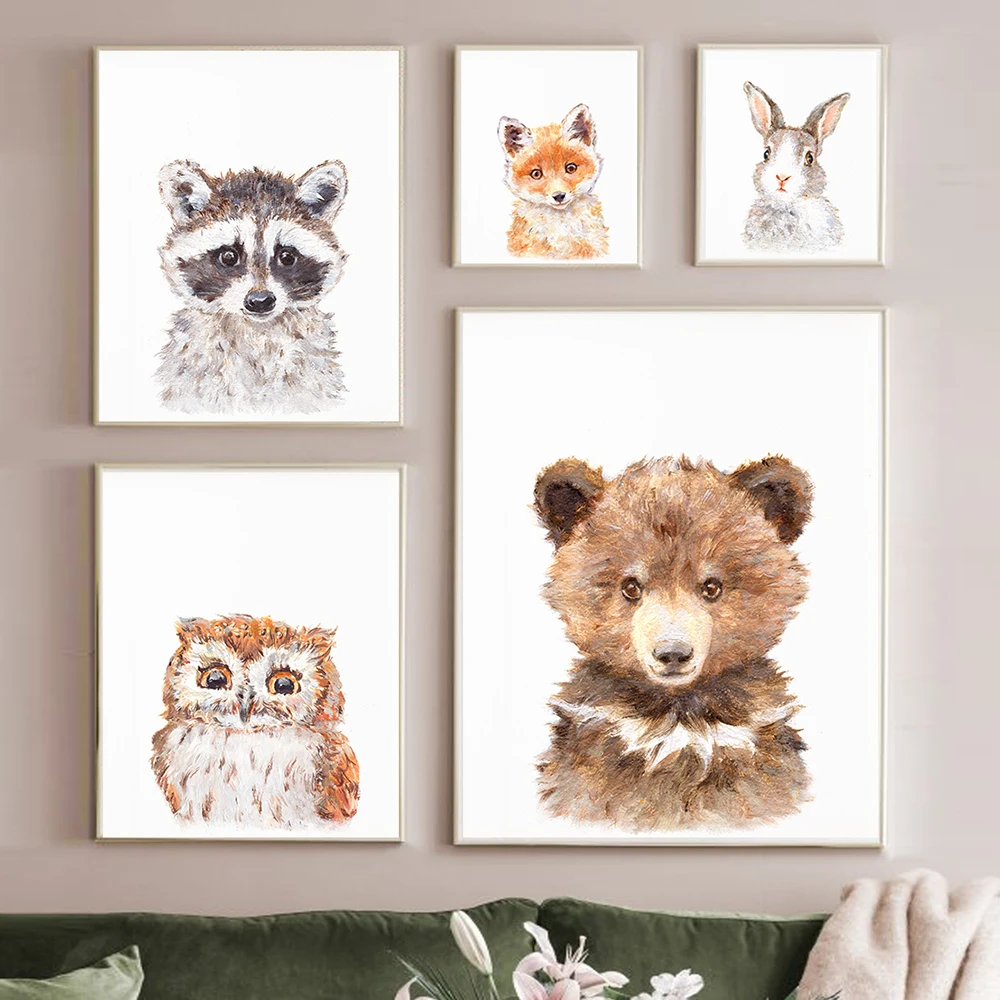 Живопись на холсте с кроликом, лисой, храбрым медведем, настенный постер с принтом для спальни, гостиной, домашний декор, украшение для детской комнаты, уникальный подарок
Живопись на холсте с кроликом, лисой, храбрым медведем, настенный постер с принтом для спальни, гостиной, домашний декор, украшение для детской комнаты, уникальный подарок