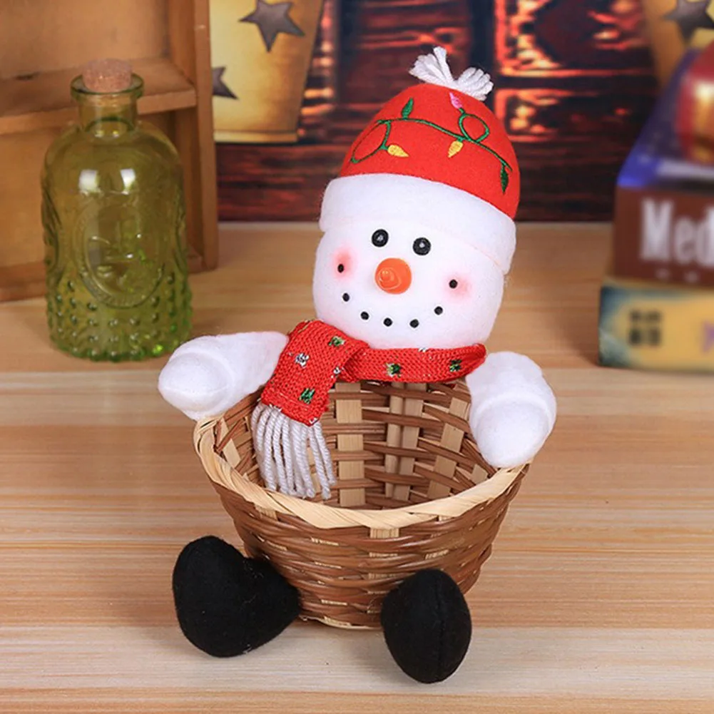 Christmas Children Candy Storage Basket Xmas Table Decoration Party Gift Container Gift Box Xmas Home Party Table Decoration 
Christmas Children Candy Storage Basket Xmas Table Decoration Party Gift Container Gift Box Xmas Home Party Table Decoration