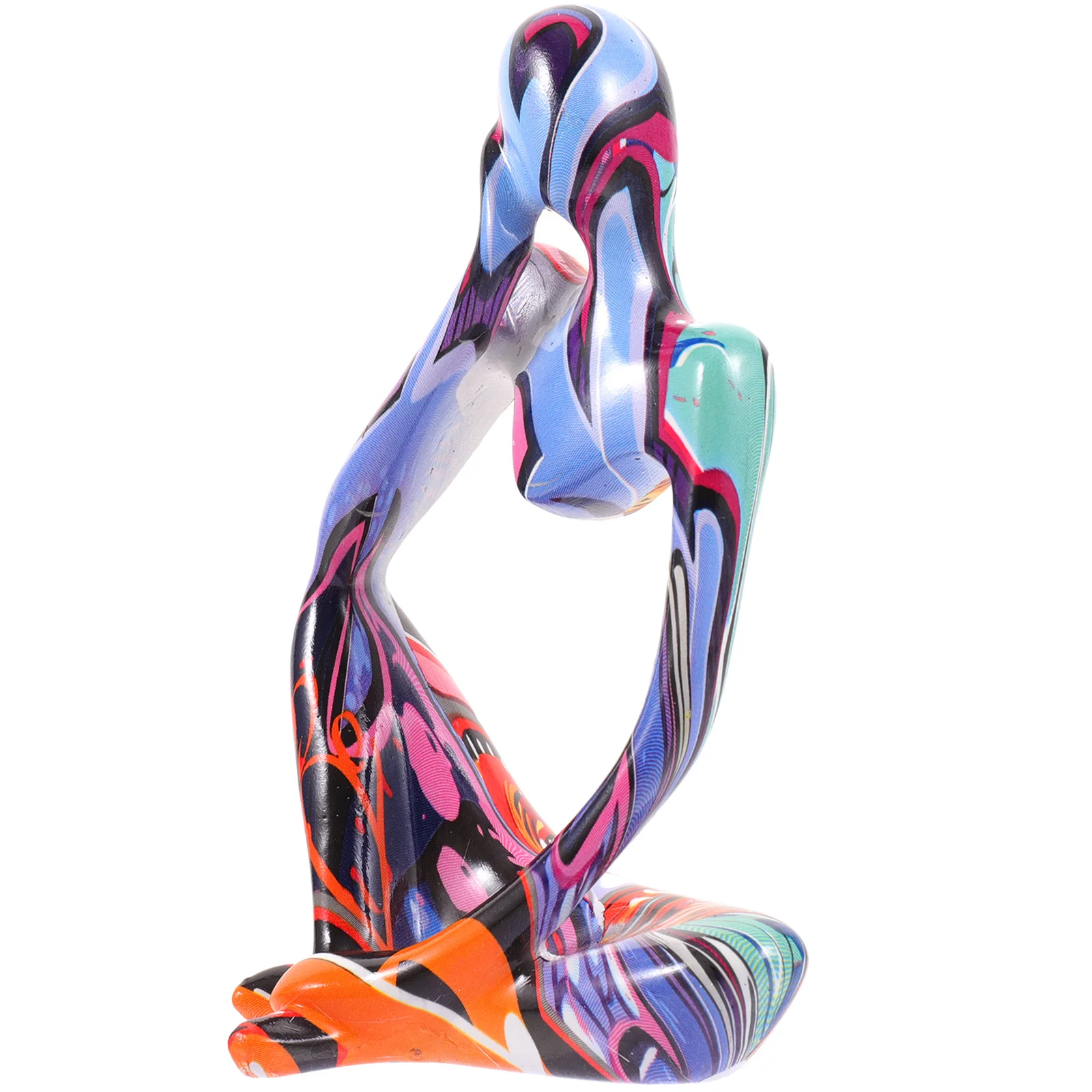 Thinker Sculpture Abstract Statue Table Decor Resin Figurine Modern Desktopdecoration Centerpiece Ornament Figurines Figure Man
Thinker Sculpture Abstract Statue Table Decor Resin Figurine Modern Desktopdecoration Centerpiece Ornament Figurines Figure Man