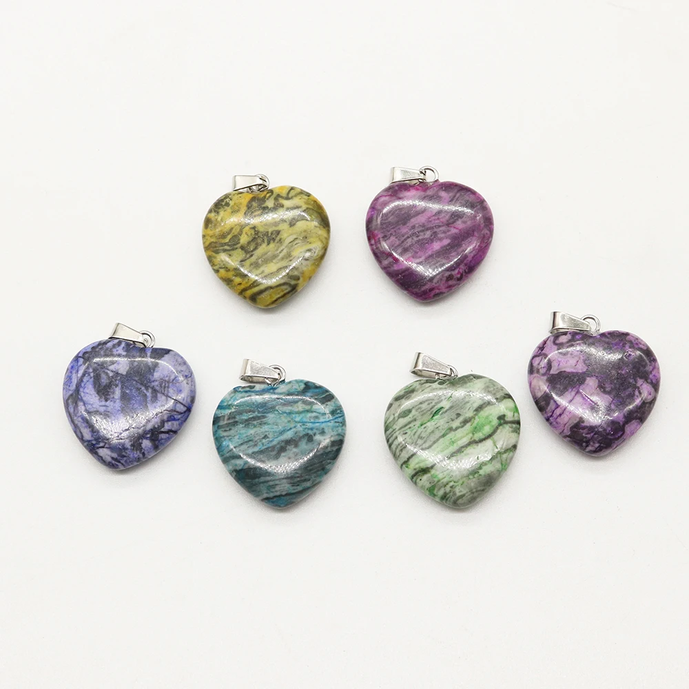 Heart-shaped 21x23mm melon clasp small pendant natural stone bead diy Charm for Jewelry Making Necklace Earring Charm Accessorie
Heart-shaped 21x23mm melon clasp small pendant natural stone bead diy Charm for Jewelry Making Necklace Earring Charm Accessorie