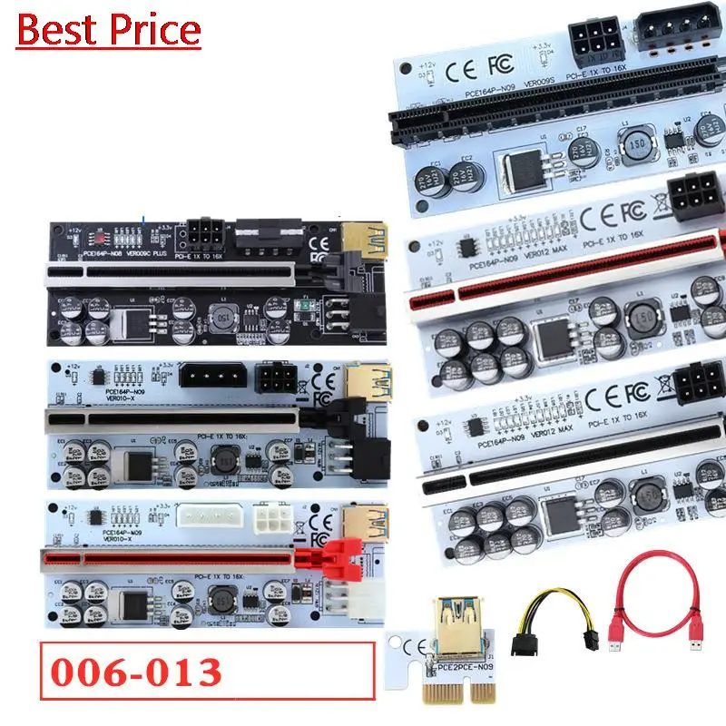 100Pcs/lot Pci-e Graphics Card Extension Cable Adapter Usb3 0 Transfer Card Pcie1x to 16x Ver006-013 All Series
100Pcs/lot Pci-e Graphics Card Extension Cable Adapter Usb3 0 Transfer Card Pcie1x to 16x Ver006-013 All Series