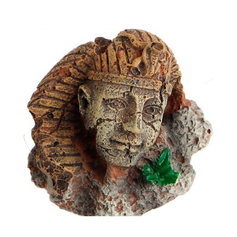 Statue Aquarium Decorations Egyptian Figurines Ruins Ornaments Resin Material Betta Hideout for Small Medium Fish Tank
Statue Aquarium Decorations Egyptian Figurines Ruins Ornaments Resin Material Betta Hideout for Small Medium Fish Tank