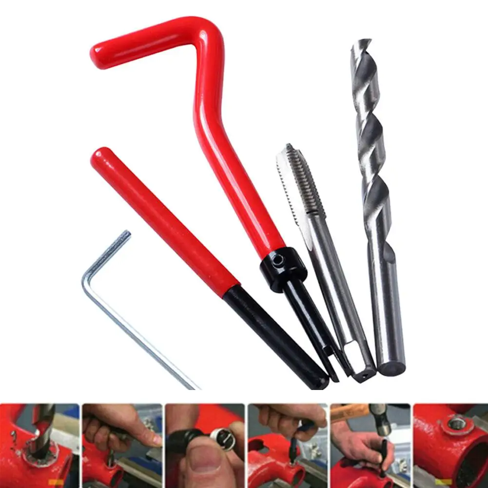XCAN Thread Repair Tool 25pcs M3/M4/M5/M6/M7/M8/M10/M12/14 for Restoring Damaged Thread Spanner Wrench Twist Drill Bit Hand X7Q3
XCAN Thread Repair Tool 25pcs M3/M4/M5/M6/M7/M8/M10/M12/14 for Restoring Damaged Thread Spanner Wrench Twist Drill Bit Hand X7Q3