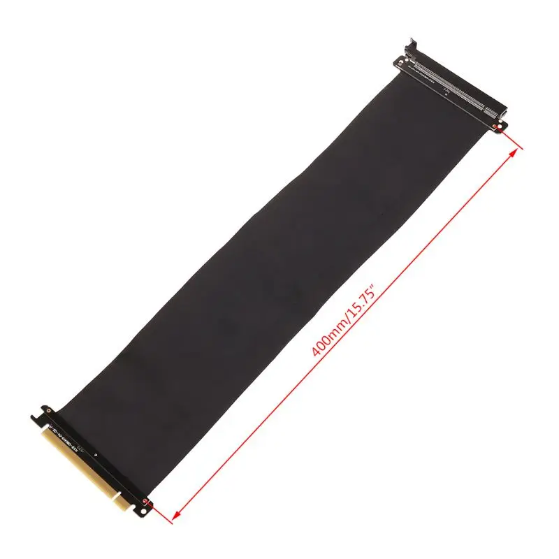 Flexible Extension Cable PCI for EXPRESS 3.0 PCIE X16 Riser Card Shielded Extender Full Speed Graphics Card Riser Cable
Flexible Extension Cable PCI for EXPRESS 3.0 PCIE X16 Riser Card Shielded Extender Full Speed Graphics Card Riser Cable