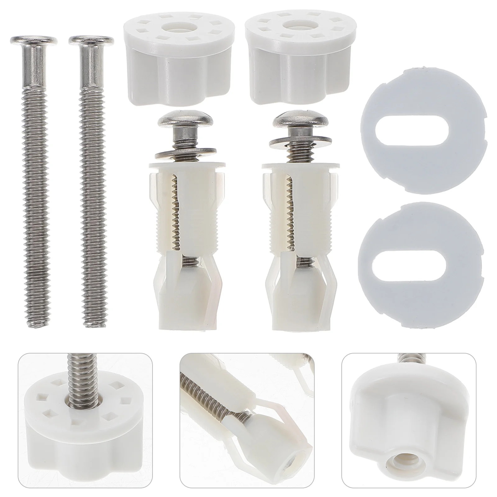 1 Set Screws Toilet Screws Bolts Toilet Expansion Screws Toilet Bolts For Toilet Hotel Bathroom
1 Set Screws Toilet Screws Bolts Toilet Expansion Screws Toilet Bolts For Toilet Hotel Bathroom