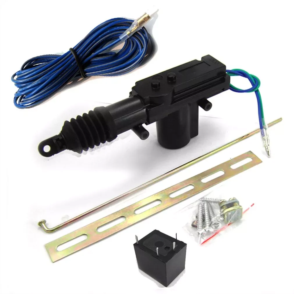 Car Central Door Lock Actuator Auto Locking 2 Wire/5Wire Motor Four-foot Relay Car Door Lock Actuator Entry System Kit 
Car Central Door Lock Actuator Auto Locking 2 Wire/5Wire Motor Four-foot Relay Car Door Lock Actuator Entry System Kit