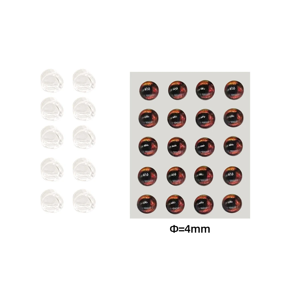 10 X Fish Skull 3d Fisheye Stickers About 15g Fly Tying With Fish Skull Fly Hook Attract Fish's Attention Plastic
10 X Fish Skull 3d Fisheye Stickers About 15g Fly Tying With Fish Skull Fly Hook Attract Fish's Attention Plastic