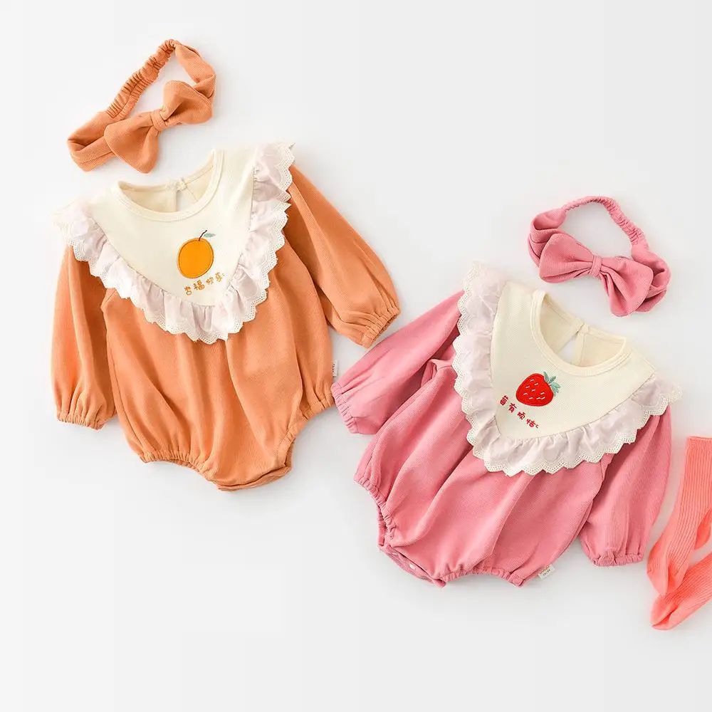 1177B Новинка, одежда для маленьких девочек, весна 2022, сплошное кружевное декольте с фруктовой вышивкой, цельная одежда для маленьких девочек ... 
1177B Новинка, одежда для маленьких девочек, весна 2022, сплошное кружевное декольте с фруктовой вышивкой, цельная одежда для маленьких девочек ...