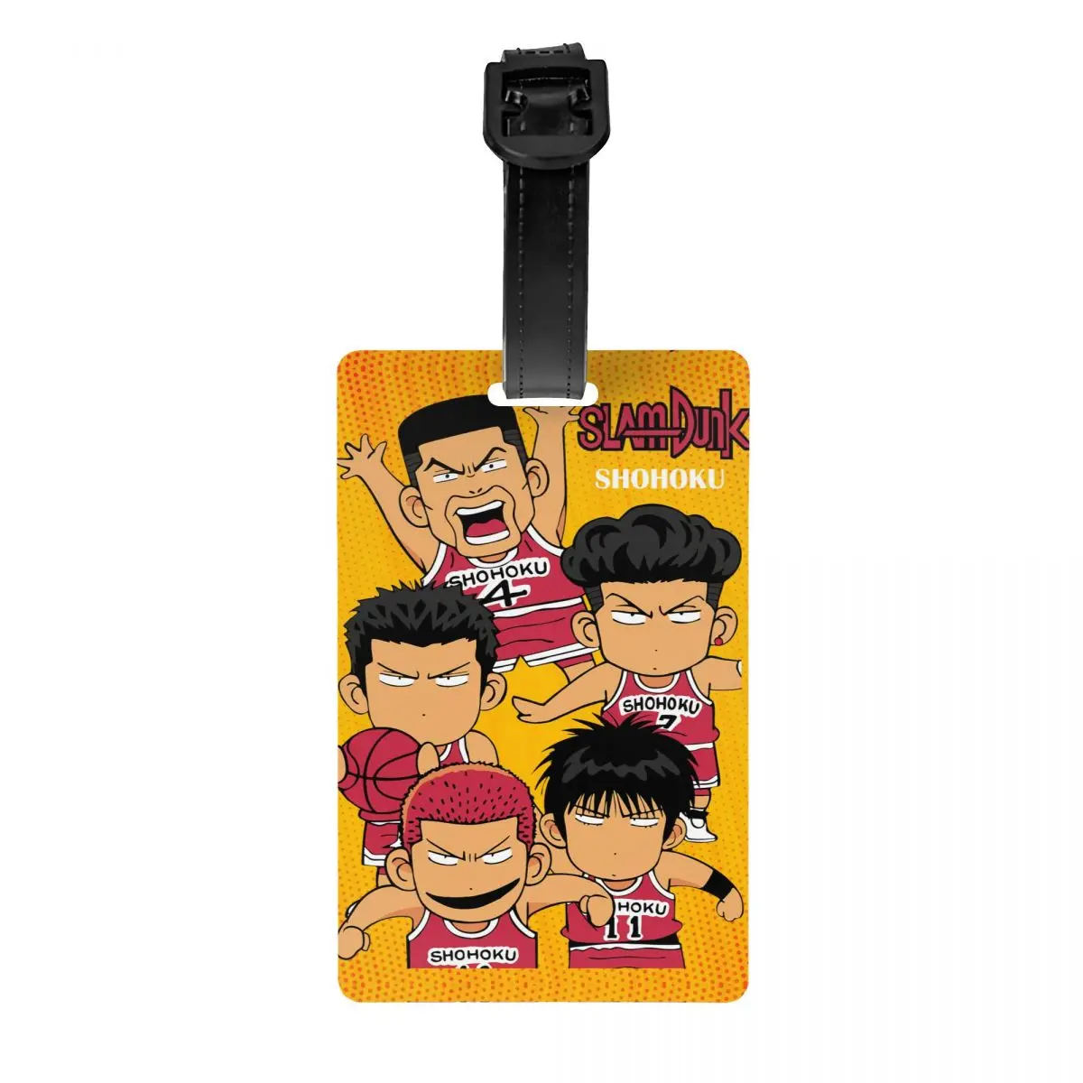 Custom Cartoon Basketball Anime Slam Dunk Luggage Tag Privacy Protection Baggage Tags Travel Bag Labels Suitcase
Custom Cartoon Basketball Anime Slam Dunk Luggage Tag Privacy Protection Baggage Tags Travel Bag Labels Suitcase
