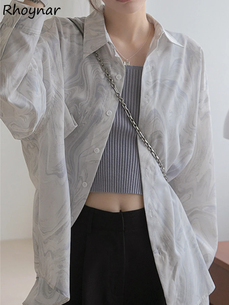 Shirts Women Thin Loose Tie Dye Fashion Street Wear Sun-proof Summer Loose French Style Elegant Office Young Ladies Camisas Chic
Shirts Women Thin Loose Tie Dye Fashion Street Wear Sun-proof Summer Loose French Style Elegant Office Young Ladies Camisas Chic