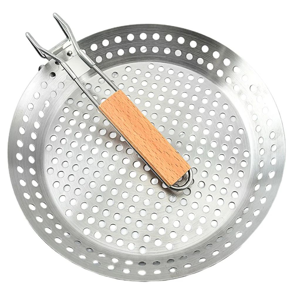 Grill Pan Camping Roasting Dish Stainless Steel Stand Portable Round Foldable Hollow Multifunction
Grill Pan Camping Roasting Dish Stainless Steel Stand Portable Round Foldable Hollow Multifunction