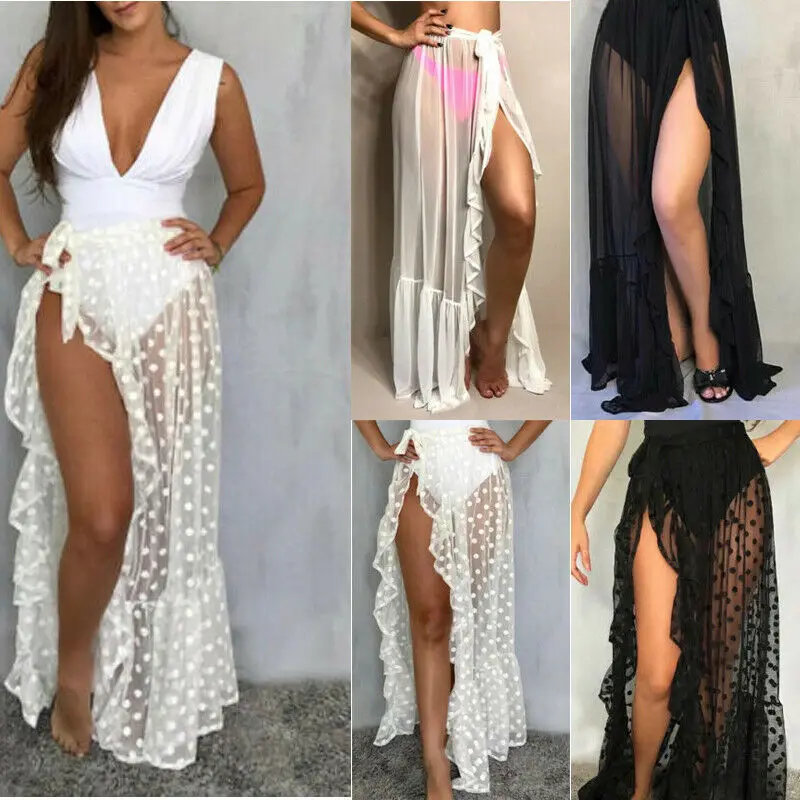 2022 Newest Hot Women Sheer Sarong Beach Cover Up Ruffled Split Asymmetrical Wrap Lady Femme Bikini Pareo Swimwear Bathing Skirt
2022 Newest Hot Women Sheer Sarong Beach Cover Up Ruffled Split Asymmetrical Wrap Lady Femme Bikini Pareo Swimwear Bathing Skirt