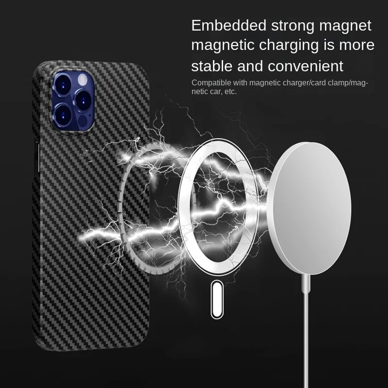 iStore Carbon fiber phone case for Apple 13 iPhone 13 Pro max Embedded iron sheet magnetic car Aramid fiber shell
iStore Carbon fiber phone case for Apple 13 iPhone 13 Pro max Embedded iron sheet magnetic car Aramid fiber shell