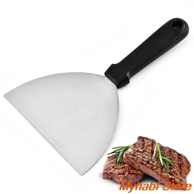 Kitchen Stainless Steel Semicircle Cooking Shovel Plastic Handle Pancakes Spatula Pizza Server Kitchen Accessories Barbecue Tool
Kitchen Stainless Steel Semicircle Cooking Shovel Plastic Handle Pancakes Spatula Pizza Server Kitchen Accessories Barbecue Tool