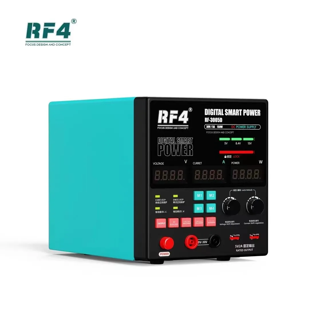 RF4 RF-3005Pro Источник питания постоянного тока 30 В/5 А Механический измеритель с