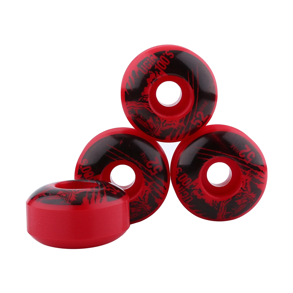 52mm x 30mm 4 pcs/set Outdoor Classic Durable PU Cruiser Longboard Skateboard Wheels (red) Skateboard
52mm x 30mm 4 pcs/set Outdoor Classic Durable PU Cruiser Longboard Skateboard Wheels (red) Skateboard