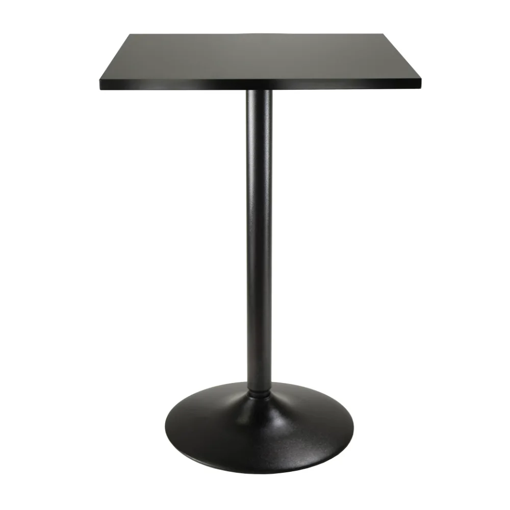 Wood Obsidian Square Dining Table, Black Finish Bar and Pub Table Coffee Table
Wood Obsidian Square Dining Table, Black Finish Bar and Pub Table Coffee Table