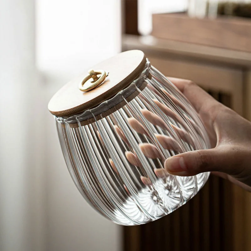 Food Container Kitchen Storage Bottles Jar Glass Airtight Canister Grains Tea Coffee Beans Grains Candy Jars Wood Lid Containers
Food Container Kitchen Storage Bottles Jar Glass Airtight Canister Grains Tea Coffee Beans Grains Candy Jars Wood Lid Containers