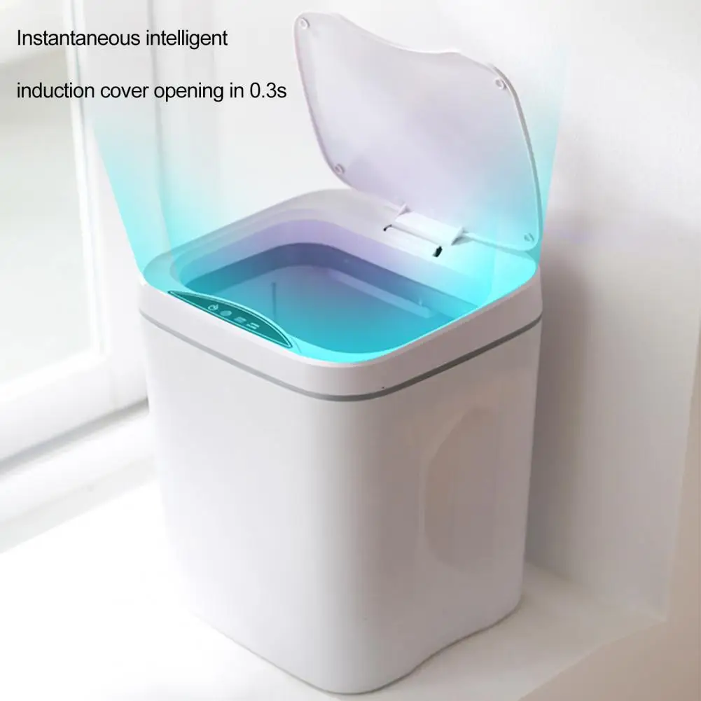Electric Trash Bin Useful 2 Modes High Capacity Convenient Smart Garbage Can for Kitchen
Electric Trash Bin Useful 2 Modes High Capacity Convenient Smart Garbage Can for Kitchen