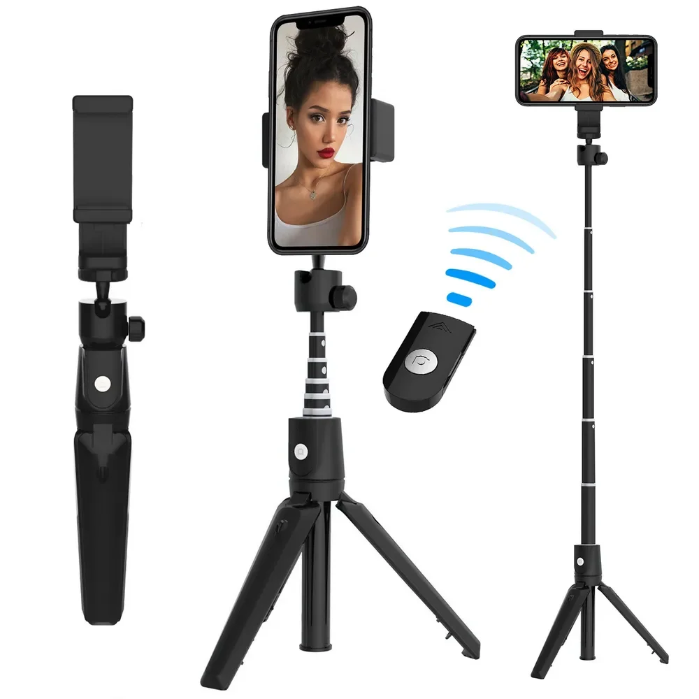 

Монопод для селфи Goodly Selfie Stick K20, встроенный штатив трипод с регулируем