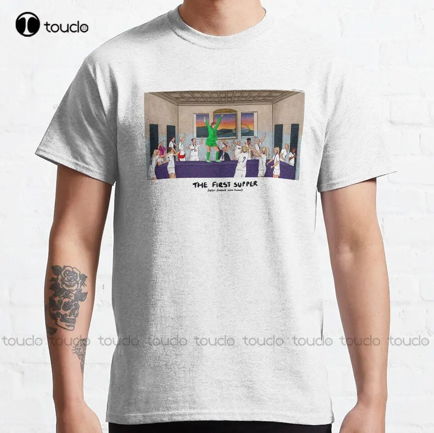 

The First Supper - Mary Earps Dancing Classic T-Shirt Custom Aldult Teen Unisex Digital Printing Tee Shirts Custom Gift Xs-5Xl