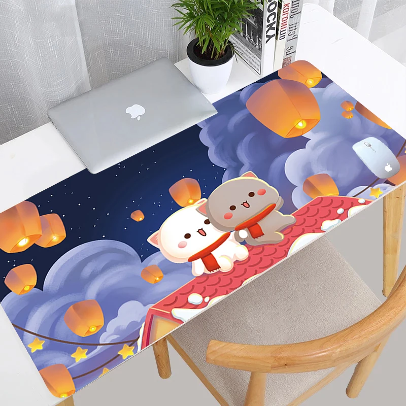 Peach Mochi Cat Kawaii Anime Large Mouse Pad 900x400 Laptop Gaming Rubber Non-slip Mousepad Keyboard Office Soft Cute Table Mat 
Peach Mochi Cat Kawaii Anime Large Mouse Pad 900x400 Laptop Gaming Rubber Non-slip Mousepad Keyboard Office Soft Cute Table Mat