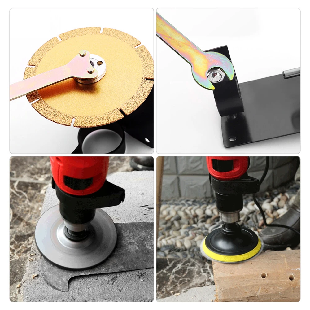 5Pcs Set Electric Drill Angle Grinder Connecting Rod For Cutting Disc Polishing Wheel Adapter 2 Wrench 2 Lock Nut Accessories
5Pcs Set Electric Drill Angle Grinder Connecting Rod For Cutting Disc Polishing Wheel Adapter 2 Wrench 2 Lock Nut Accessories