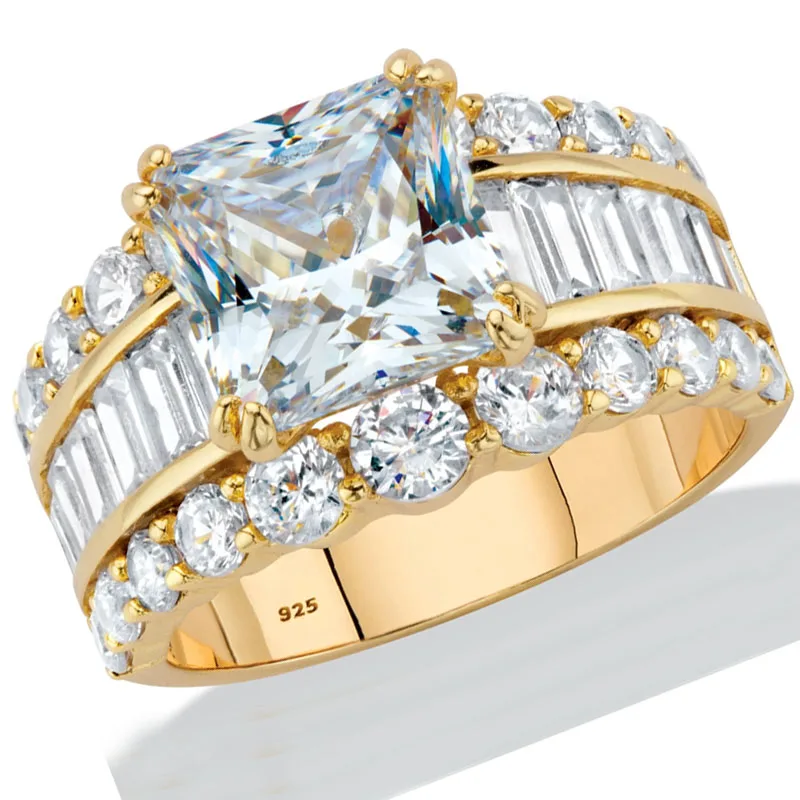 Luxury Gold Plating Color Inlaid Transparent Cubic Zircon Rhinestone Female Ring for Women Party Wedding Jewelry Accessories
Luxury Gold Plating Color Inlaid Transparent Cubic Zircon Rhinestone Female Ring for Women Party Wedding Jewelry Accessories