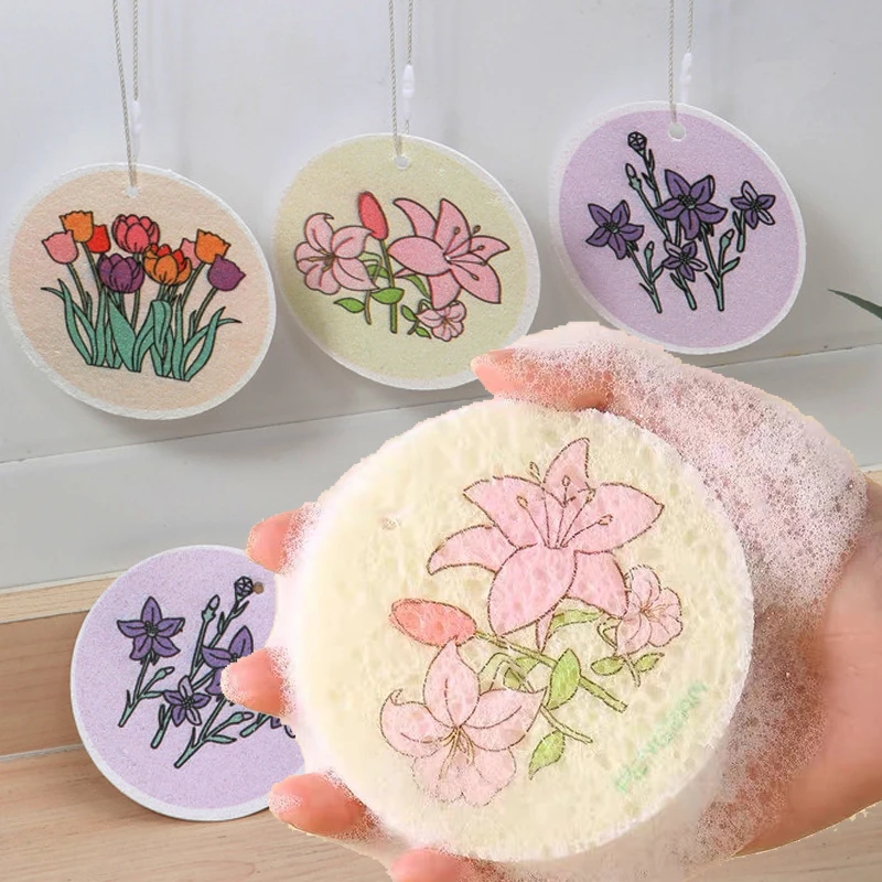 Sponges For The Kitchen Round Flowers,Sponge Cleaning Bathroom Glass,Compressed Absorbent Cloth With Super Cleaning Power 
Sponges For The Kitchen Round Flowers,Sponge Cleaning Bathroom Glass,Compressed Absorbent Cloth With Super Cleaning Power