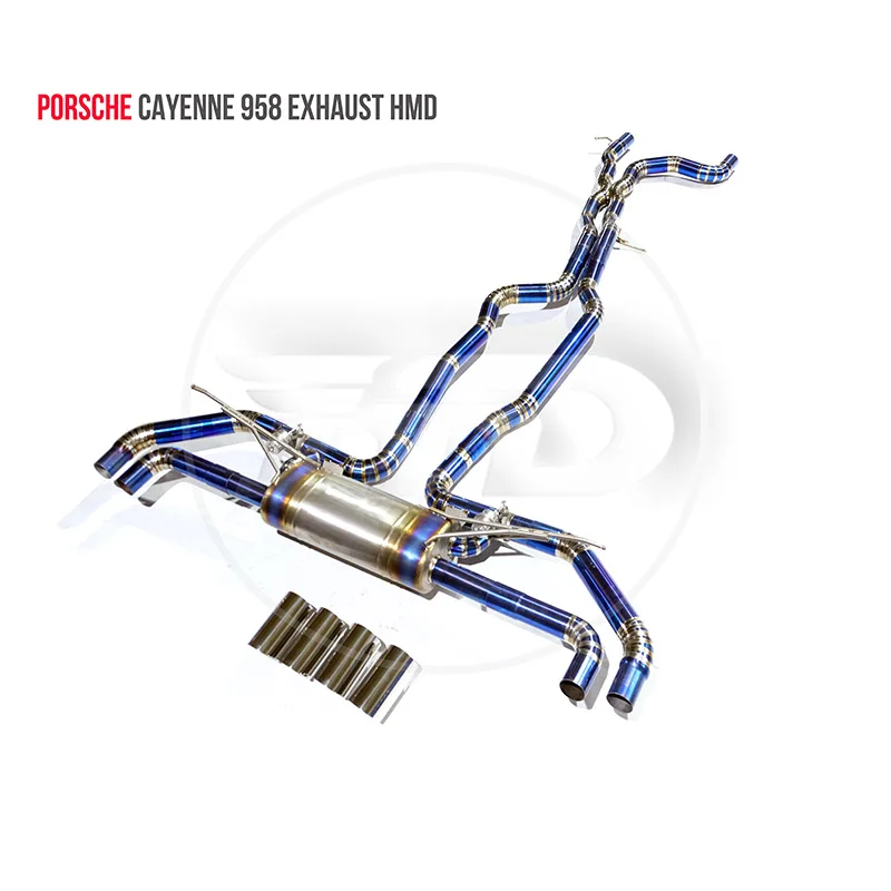 Titanium Alloy Exhaust Pipe Manifold Downpipe is Suitable for Porsche Cayenne 958 92A Auto Parts Modification Electronic Valve
Titanium Alloy Exhaust Pipe Manifold Downpipe is Suitable for Porsche Cayenne 958 92A Auto Parts Modification Electronic Valve