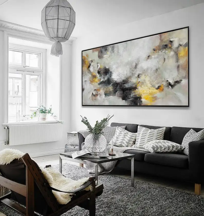 Современное нейтральное настенное искусство абстрактная Минималистичная Современная роспись вручную акриловая живопись на холсте очень ...
Современное нейтральное настенное искусство абстрактная Минималистичная Современная роспись вручную акриловая живопись на холсте очень ...