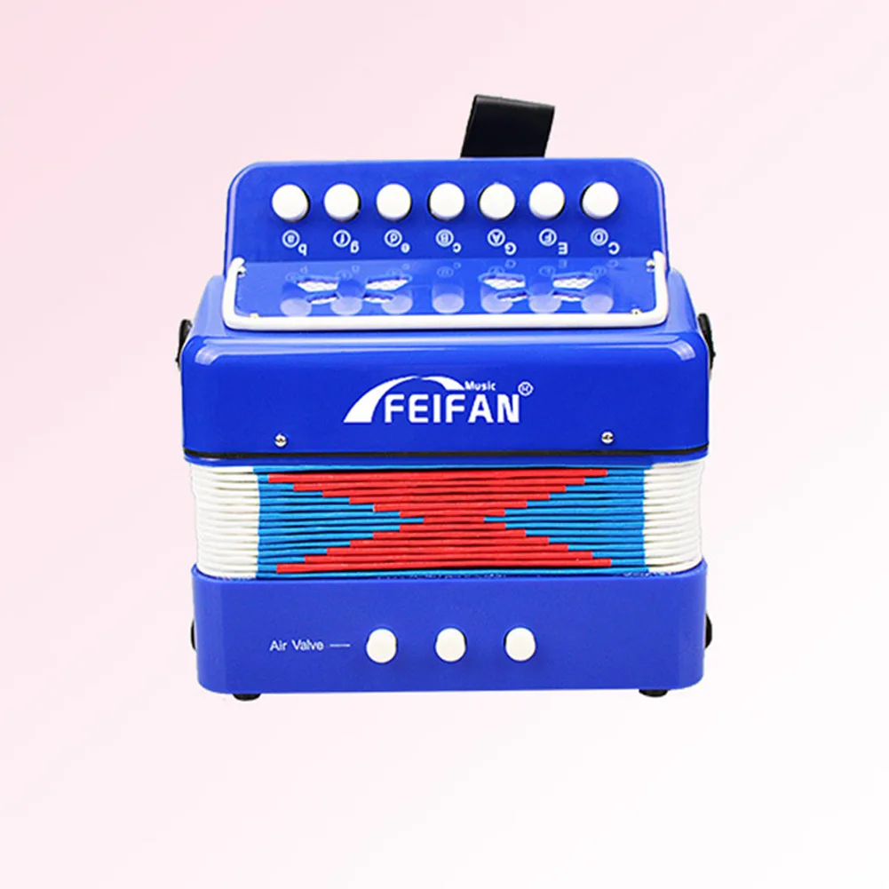 Practicing Piano Accordion Musical Instruments 7 Key Children's Accordion Eye Key Coordination Interactive Instrument
Practicing Piano Accordion Musical Instruments 7 Key Children's Accordion Eye Key Coordination Interactive Instrument