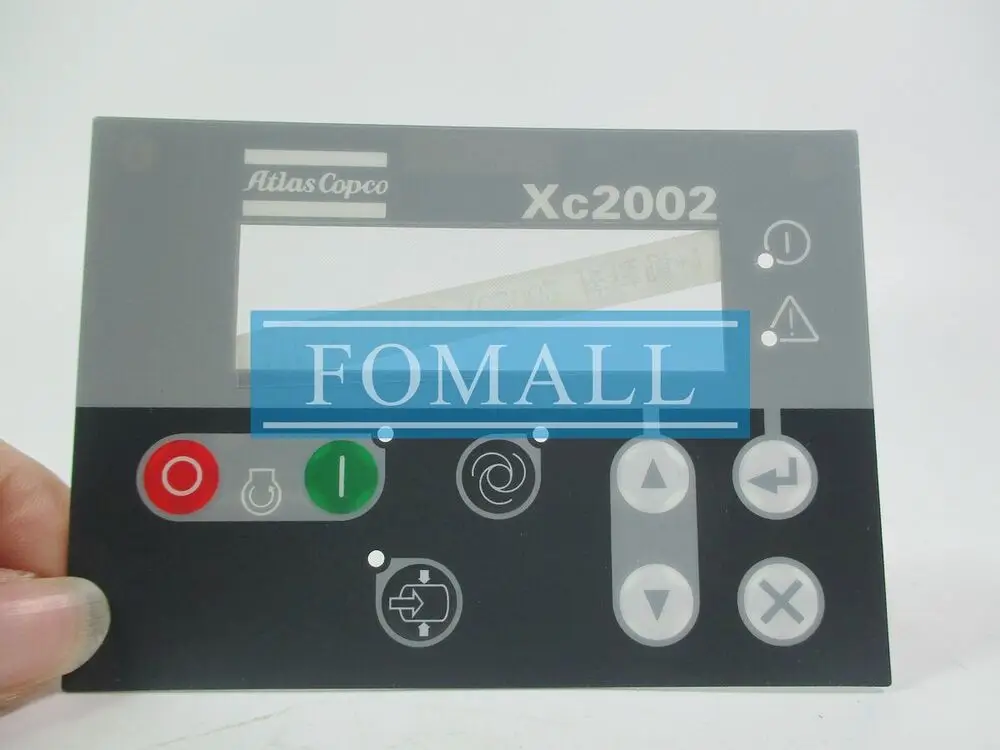 Мембранная клавиатура подходит для воздушного компрессора Atlas Copco контроллер с пленкой Xc2002 1604951601
Мембранная клавиатура подходит для воздушного компрессора Atlas Copco контроллер с пленкой Xc2002 1604951601