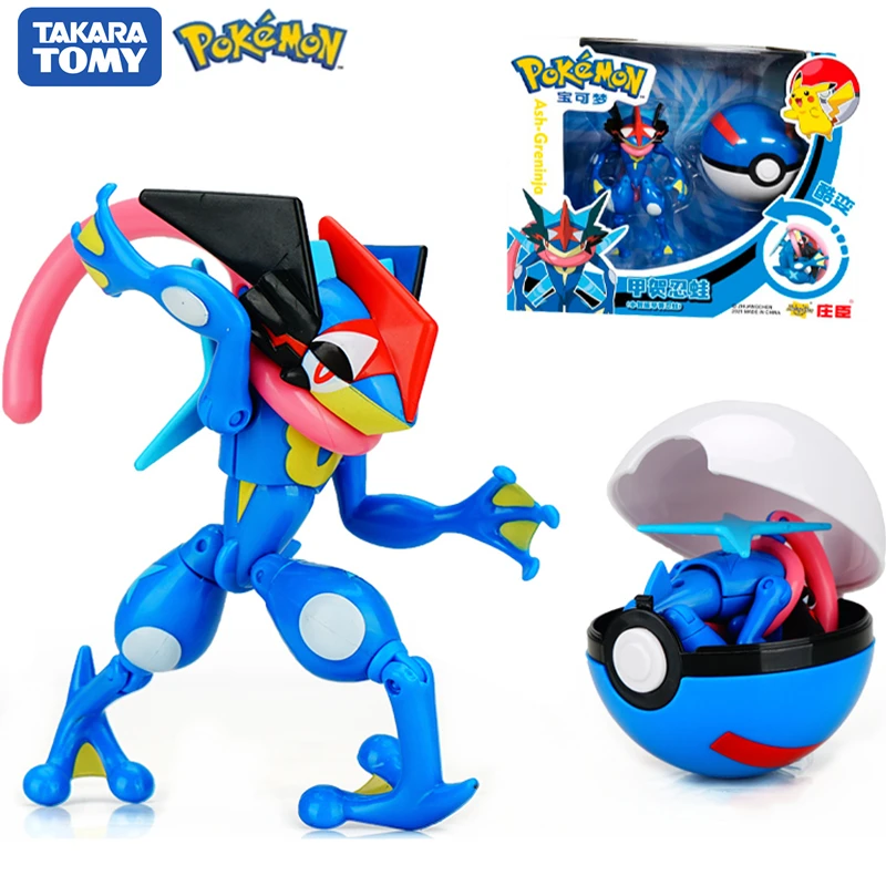 Original POKEMON Ball Greninja Deformation Toys Greninja Charizard Figure Doll Pocket Monster Action Anime Figure Pikachu Toys
Original POKEMON Ball Greninja Deformation Toys Greninja Charizard Figure Doll Pocket Monster Action Anime Figure Pikachu Toys