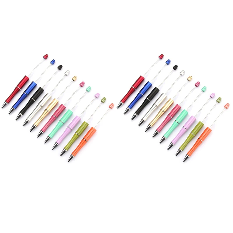 20Pcs Plastic Beadable Pen Bead Pens Ballpoint Pen Gift Ball Pen Kidsparty Personalized Gift Wedding Gift For Guests
20Pcs Plastic Beadable Pen Bead Pens Ballpoint Pen Gift Ball Pen Kidsparty Personalized Gift Wedding Gift For Guests