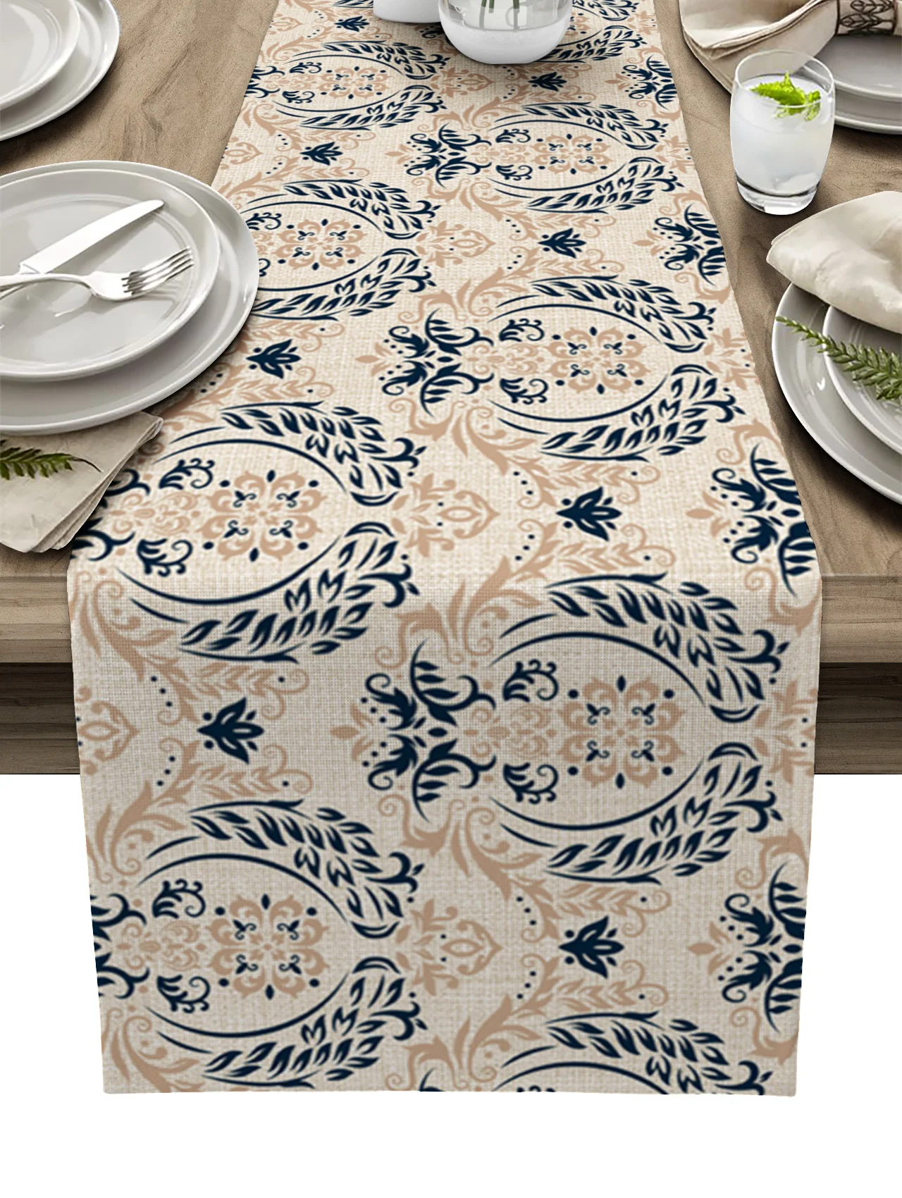 Baroque Pattern Retro European Style Wedding Decor Table Runners Coffee Table Kitchen Dining Table Cloths Home Party Decor
Baroque Pattern Retro European Style Wedding Decor Table Runners Coffee Table Kitchen Dining Table Cloths Home Party Decor