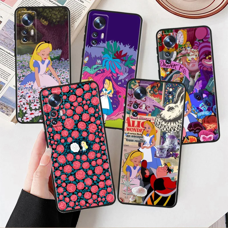 Alice in Wonderland Phone Case For Xiaomi Mi 13 10S 10 9T 9SE 8 Mix Play A3 A2 A1 CC9E Note 10 Lite Pro Black Cover
Alice in Wonderland Phone Case For Xiaomi Mi 13 10S 10 9T 9SE 8 Mix Play A3 A2 A1 CC9E Note 10 Lite Pro Black Cover