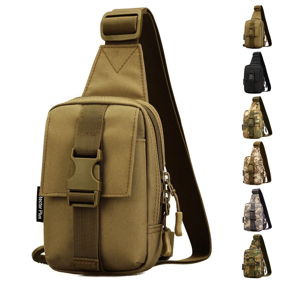 Military Trekking Pack Chest Hanging Sports Single Shoulder Phone Bag Crossbody Pack Assault Pouch for Hiking Cycling Camping
Military Trekking Pack Chest Hanging Sports Single Shoulder Phone Bag Crossbody Pack Assault Pouch for Hiking Cycling Camping