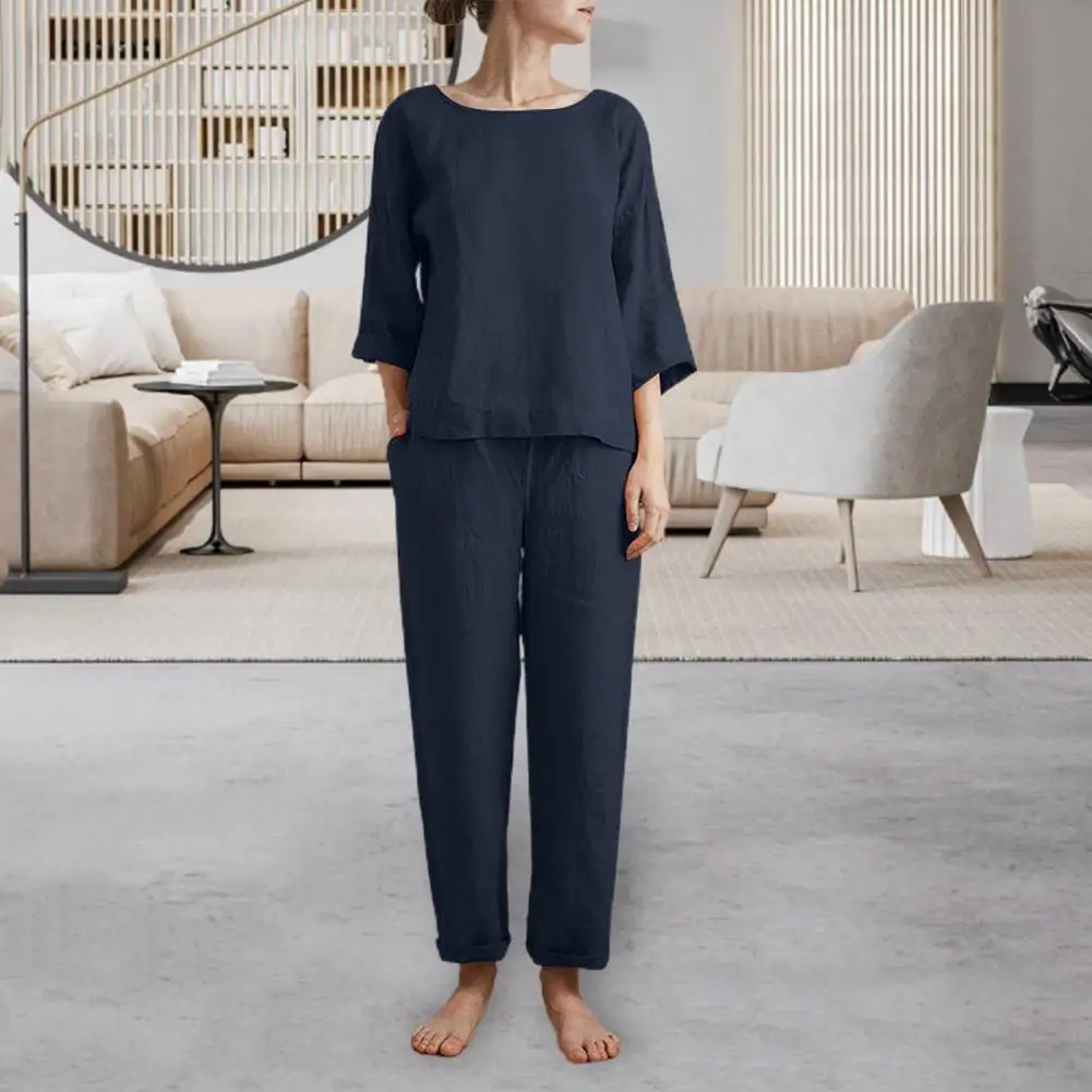 2 Pcs/Set Chic Casual Loose T-shirt Pants Suit Autumn Blouse Trousers Suit Basic Warm
2 Pcs/Set Chic Casual Loose T-shirt Pants Suit Autumn Blouse Trousers Suit Basic Warm